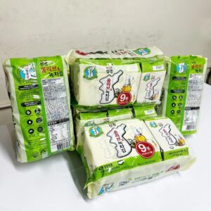 Rong biển miếng ăn liền – 9 gói vị trà xanh oliu