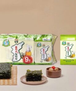 Rong biển miếng ăn liền vị trà xanh oliu mang đến sự tiện lợi cho bữa ăn